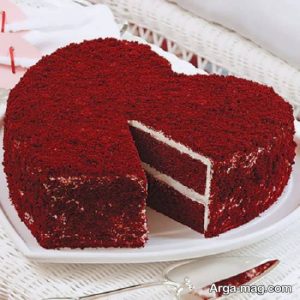 رینگ کیک قلبی